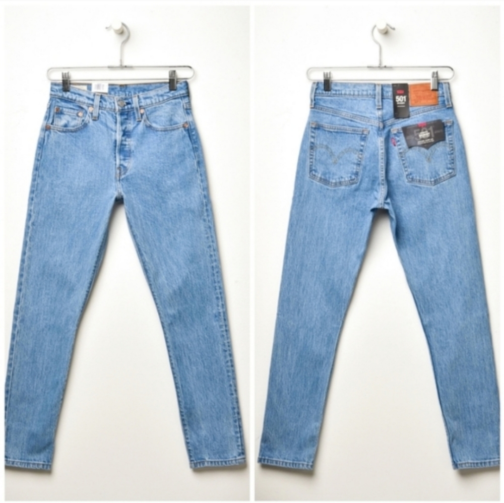 Levi's 501 Skinny Stretch Jeans Small Blessings